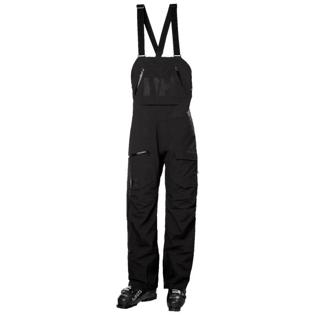 helly hansen Pants RIDGE INFINITY BIB SHELL Black