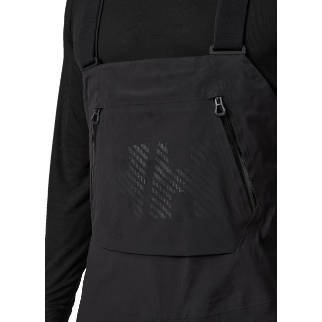 helly hansen Pants RIDGE INFINITY BIB SHELL Black