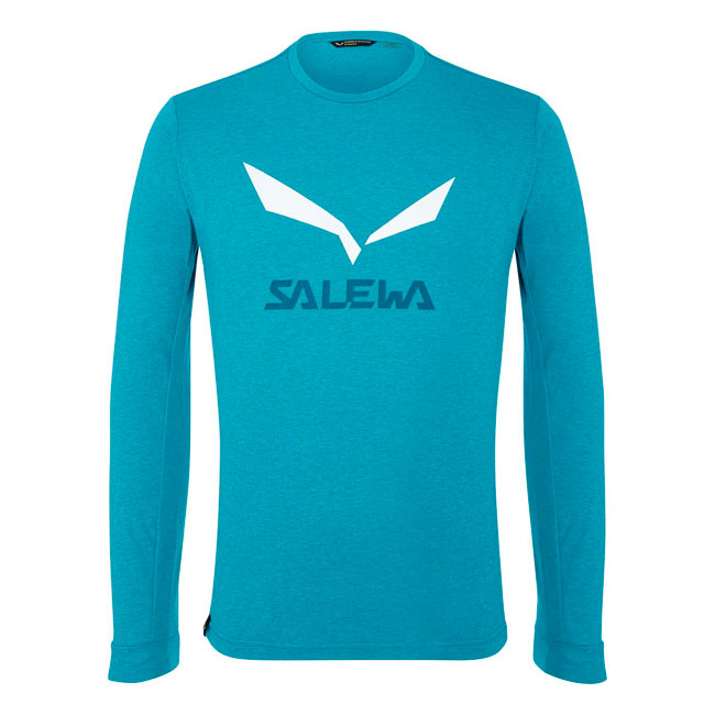  salewa Solidlogo Dry M L/S Tee.