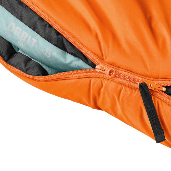 Sovepose deuter ORBIT -5° SL LZ Mandarine-Slateblue