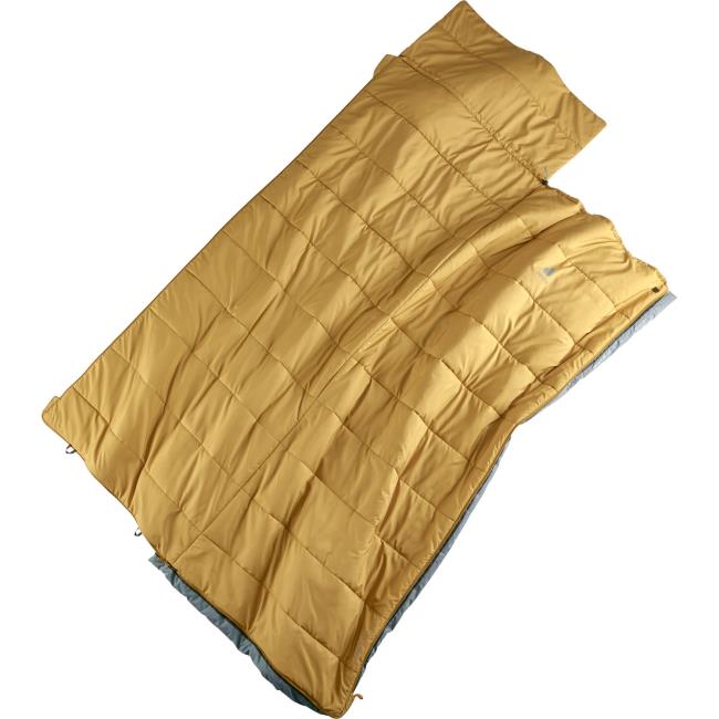 Slaapzak deuter Orbit SQ +6° LZ Caramel-Teal