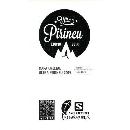  ed. alpina Mapa Ultra Pirineu 2014 1:30000