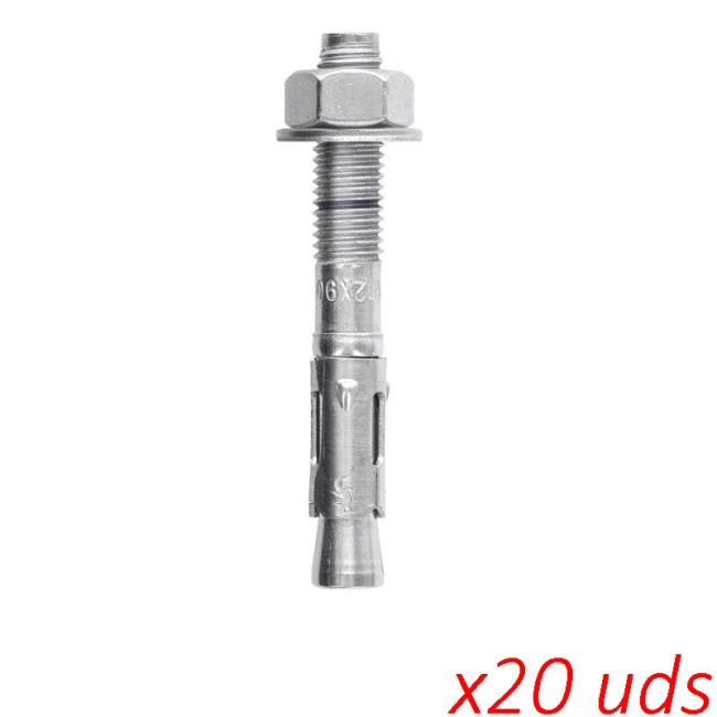 fixe  Parabolt 316L M12 x 90mm Pack (pack 20 uds)