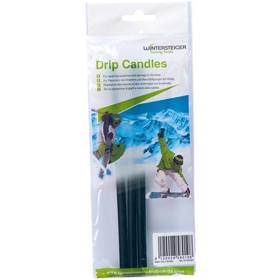 wintersteiger  Drip Candles Black (3 sticks)