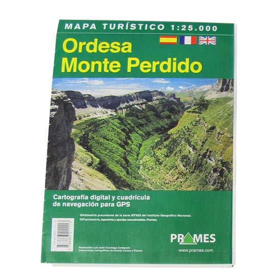  ed. prames Mapa Turístico Ordesa Monte Perdido