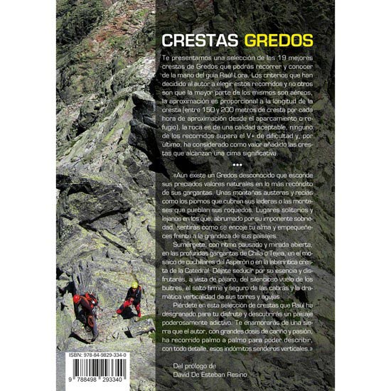 ed. desnivel  Crestas Gredos. 19 Itinerarios