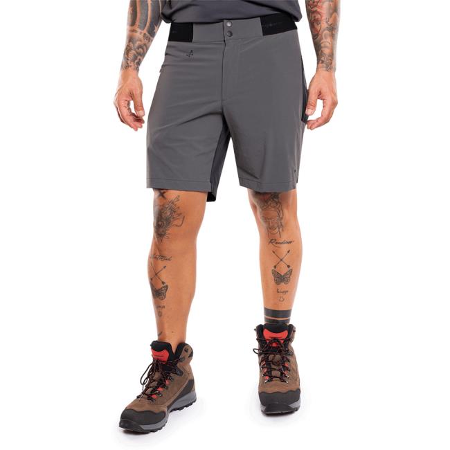 Trangoworld Pant. Corto Hornavan Gris/negro