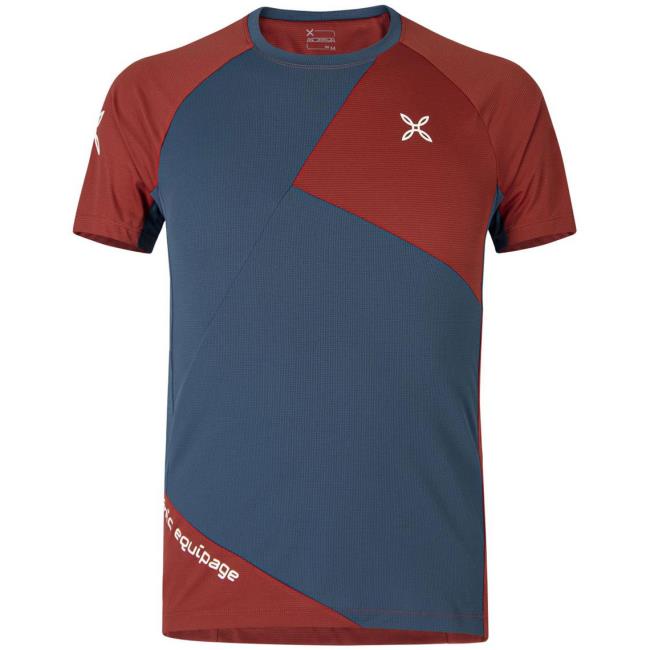  montura ROCK T-SHIRT Blu Cenere/Tobacco