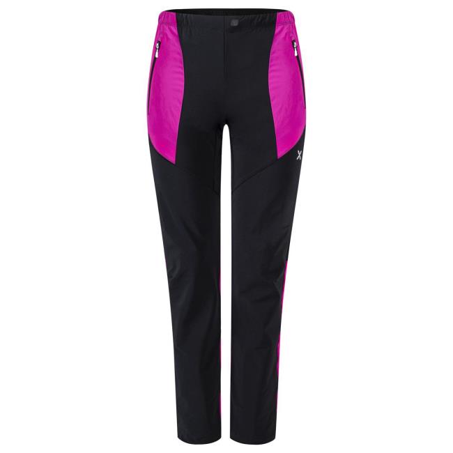 Montura Outline Pants Woman Nero/intense Violet