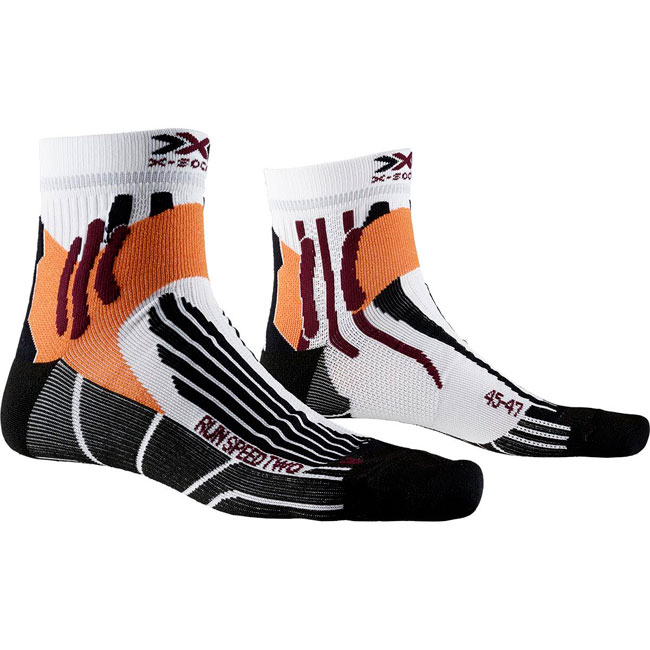  xsocks Run Speed Two Arctic White/opal Black