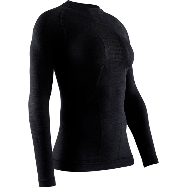 x-bionic  T-Shirt Ls Apani 4.0 Merino W Blk/Blk
