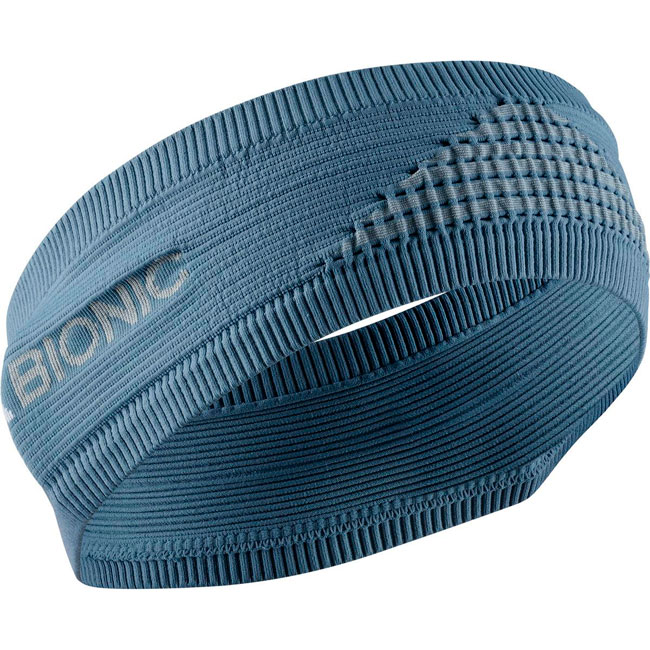  x-bionic Headband 4.0 Bluestone/Dolomite Grey