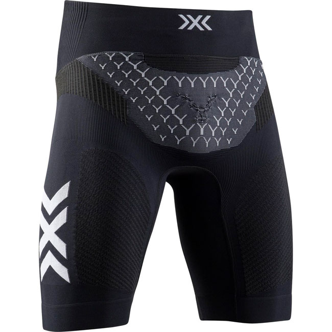  xsocks Short Tight Twyce G2 Run Black Melange