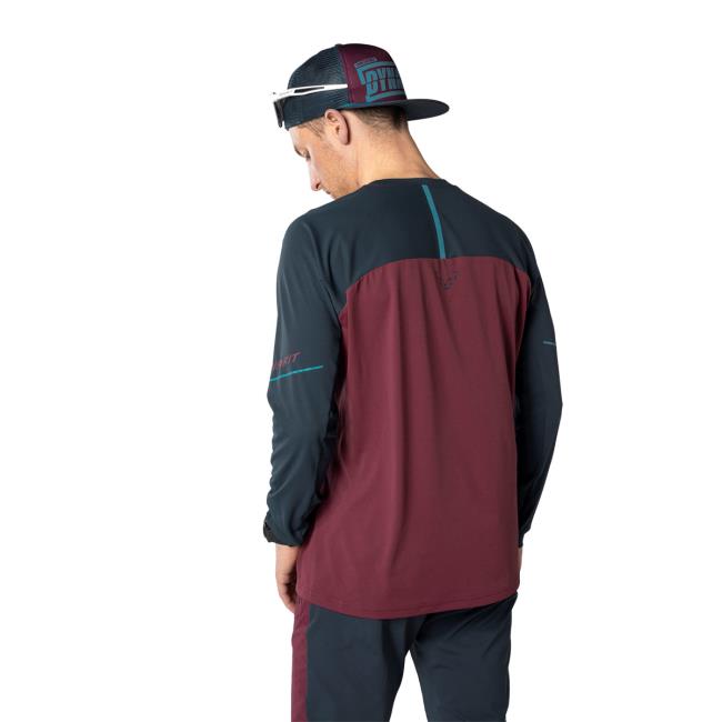 Dynafit Alpine Pro M L/s Tee Burgundy/3010
