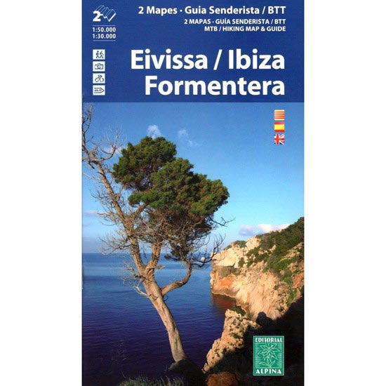  ed. alpina Mapa Ibiza Formentera  1:50000