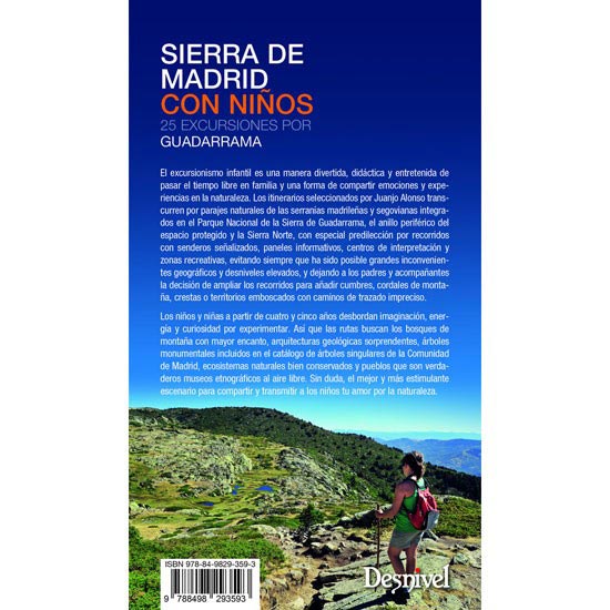 ed. desnivel  SIERRA DE MADRID CON NIÑOS 25 excursione