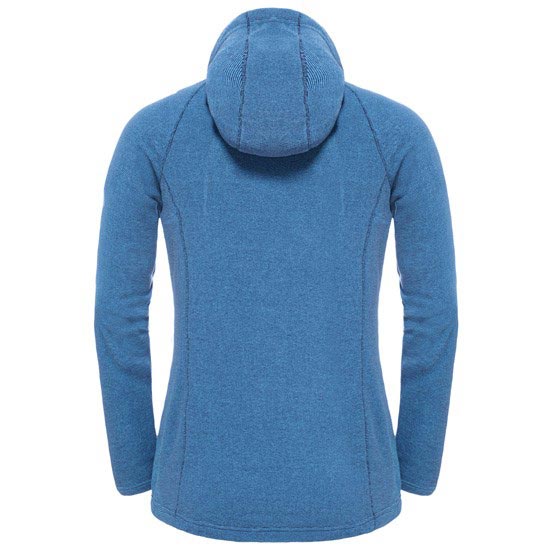 north face mezzaluna fleece hoodie