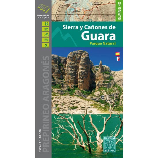  ed. alpina Mapa Sierra y Cañones de Guara 1:40000