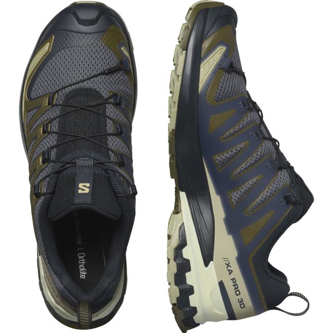 Salomon Hiking Shoes Xa Pro 3d V9 Indink/olvnig/aloewa