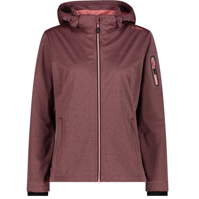  cmp WOMAN JACKET ZIP HOOD DARKER ORC