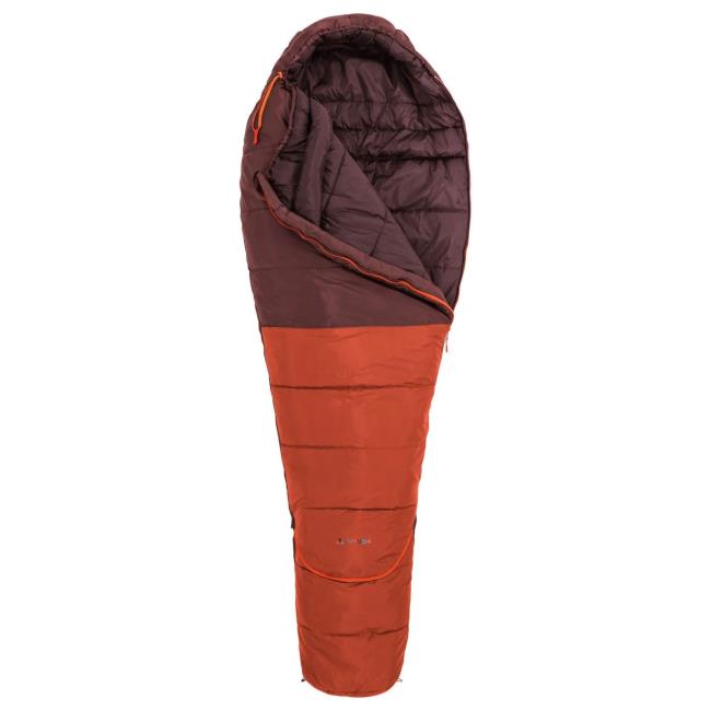 Schlafsack vaude Kobel Adjust 500 II SYN Dark Cherry left