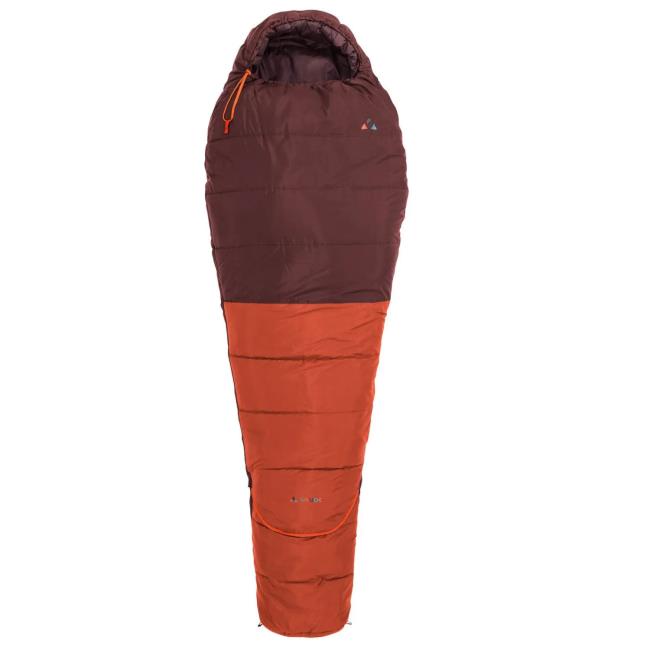 Schlafsack vaude Kobel Adjust 500 II SYN Dark Cherry left