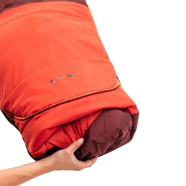 Saco-cama Vaude Alpli Adjust 400 Ii Syn Dark Cherry Left