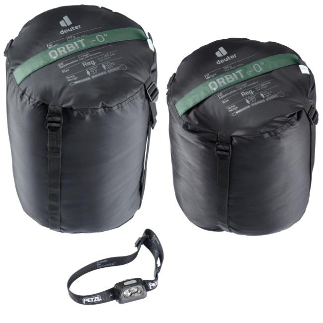 Vreča deuter Orbit 0° Ivy-Ink