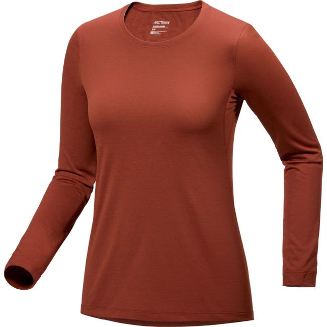  arc'teryx TAEMA CREW LS W Sequoia Heather