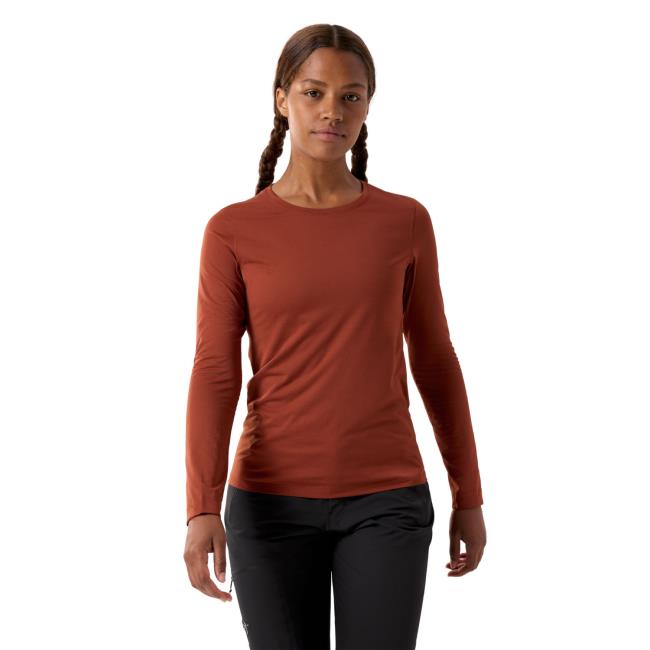  arc'teryx TAEMA CREW LS W Sequoia Heather