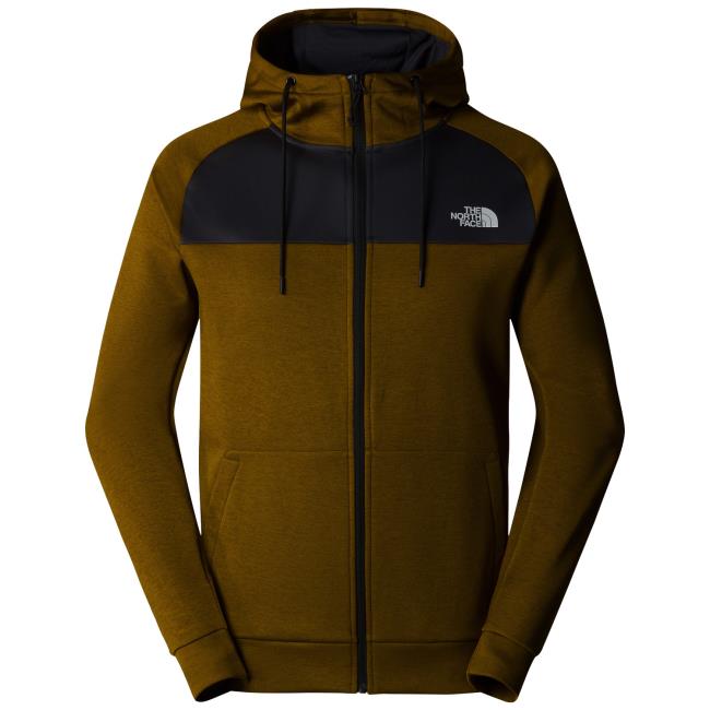  the north face M REAXION FLEECE FZ HOODIE Moss Green Da