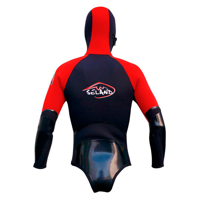 seland Zalama Chaqueta Rojo/Negro
