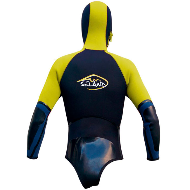 seland  Aneto Chaqueta Amarillo/Azul/Negro