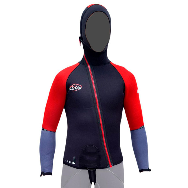  seland Aneto Chaqueta Rojo/Azul/Negro