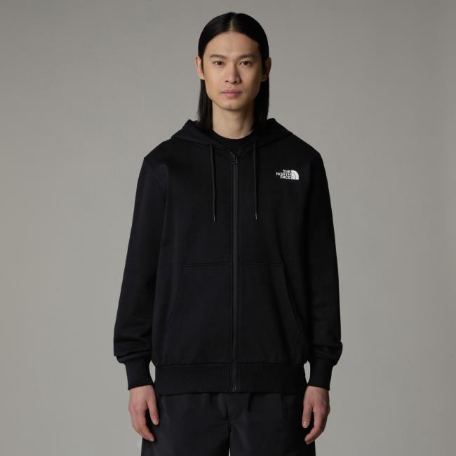 Pulóver The North Face Simple Dome Fz Hoodie Tnf Black