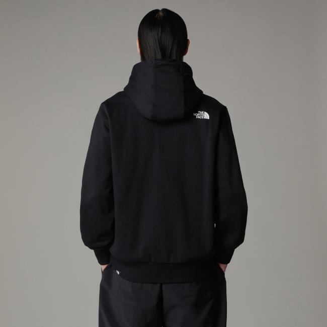 Pulóver The North Face Simple Dome Fz Hoodie Tnf Black