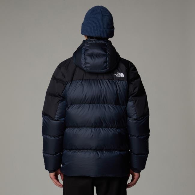  the north face M DIABLO DOWN HOODIE Shady Blue Black He