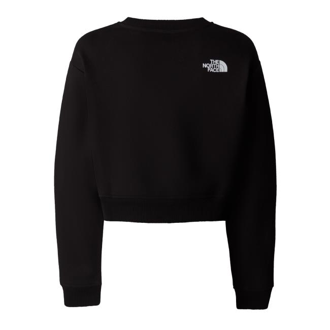  the north face G CROP OVERSIZE CUTLINE CREW Tnf Black