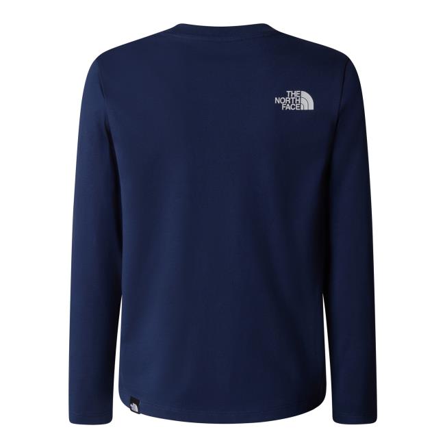 The North Face Teen Easy L/s Tee Summit Navy