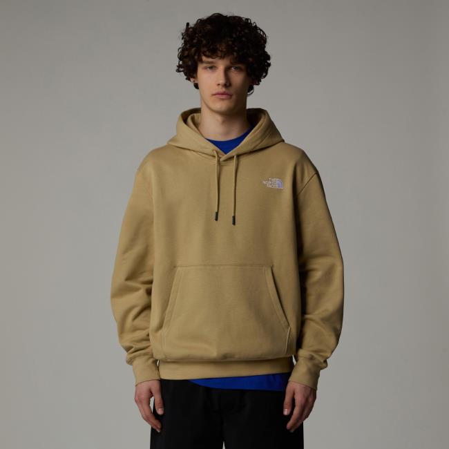  the north face M ESSENTIAL HOODIE Khaki Stone