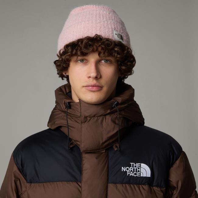  the north face W SALTY BAE LINED BEANIE Pink Moss