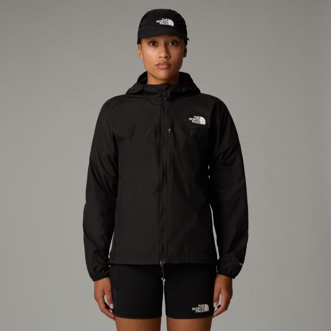  the north face W HIGHER RUN WIND JKT Tnf Black-Npf