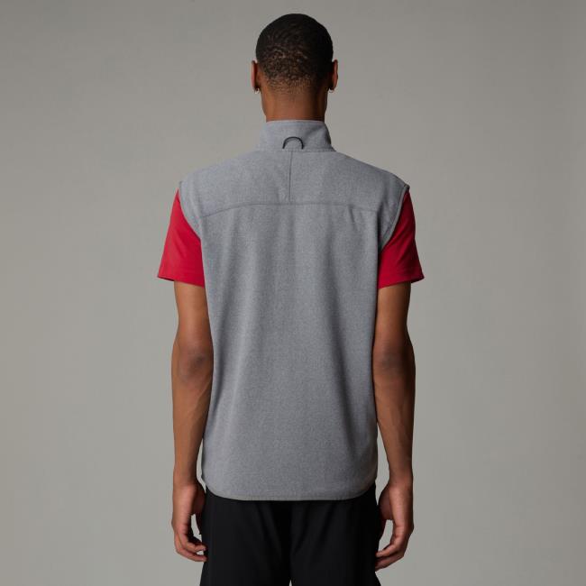  the north face M 100 GLACIER VEST Tnf Medium Grey Heath