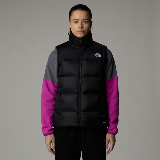  the north face W DIABLO DOWN VEST Tnf Black Heather/Tnf