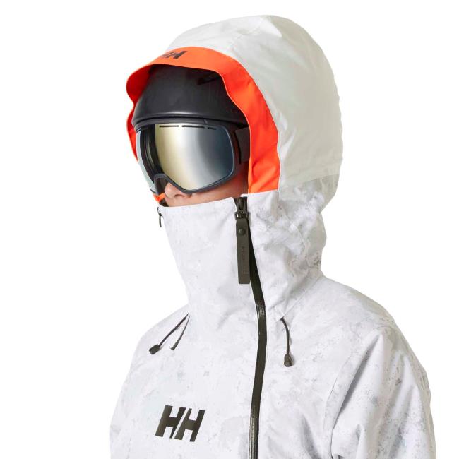 Jas helly hansen POWCHASER ASYM JAC Grey Fog Snow
