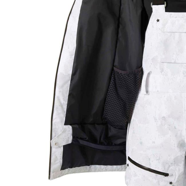 Jas helly hansen POWCHASER ASYM JAC Grey Fog Snow
