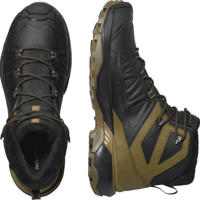  salomon SHOES X ULTRA SNOWPILOT WP Black/Milito