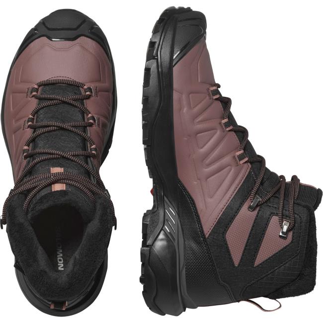  salomon SHOES X ULTRA SNOWPILOT WP W Black/Pepp