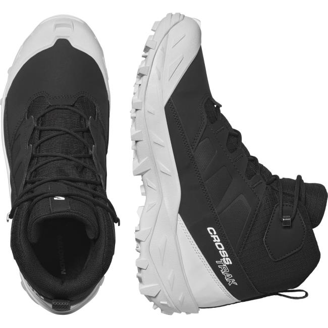 Salomon Shoes Crosstrak Wp Black/black/white