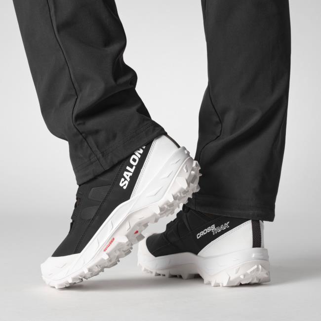 Salomon Shoes Crosstrak Wp Black/black/white